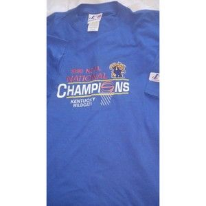 University of Kentucky Mens Basketball 1998 Champions shirt Single stitch XXL
